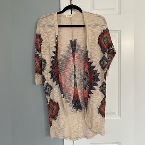 Light Geometric Sweater